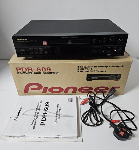 Pioneer pdr 609 - pdr-609, recorder