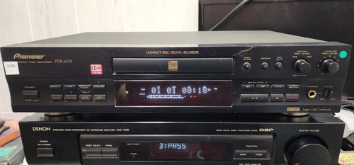 Pioneer pdr 609 recorder - cd,